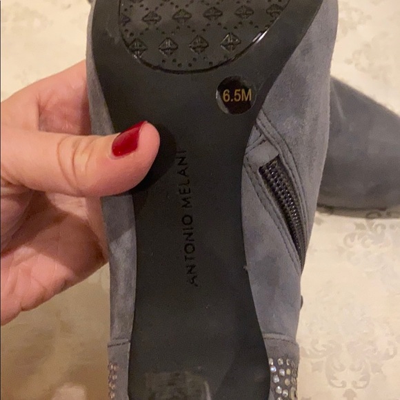 Antonio Melani suede glitz booties - Picture 6 of 6
